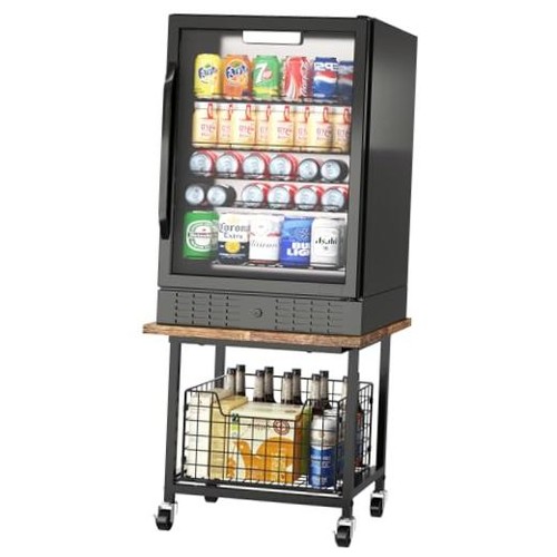 Mini fridge stand - fridge,