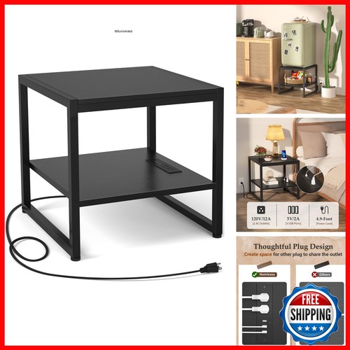 Homeasy end table with - homeasy,