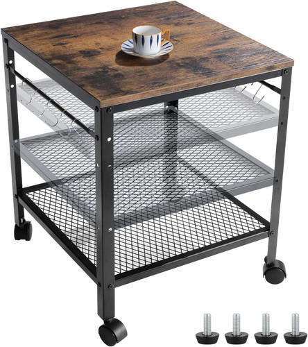 Rustic tier end - 2-tier,